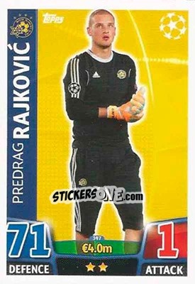 Sticker Predrag Rajkovic - UEFA Champions League 2015-2016. Match Attax - Topps