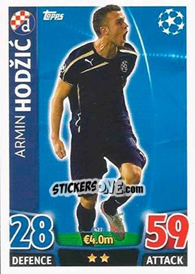 Figurina Armin Hodžic - UEFA Champions League 2015-2016. Match Attax - Topps