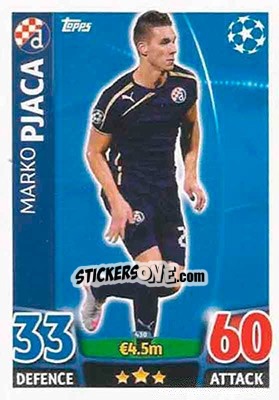 Sticker Marko Pjaca - UEFA Champions League 2015-2016. Match Attax n. 430 - Topps