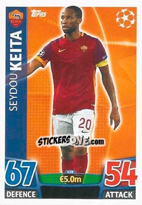 Sticker Seydou Keita - UEFA Champions League 2015-2016. Match Attax - Topps