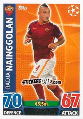 Sticker Radja Nainggolan - UEFA Champions League 2015-2016. Match Attax - Topps
