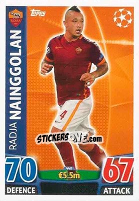 Sticker Radja Nainggolan - UEFA Champions League 2015-2016. Match Attax n. 440 - Topps