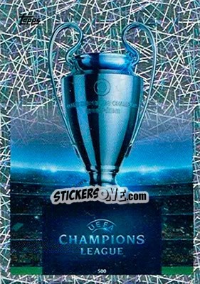 Figurina UEFA Champions League Trophy - UEFA Champions League 2015-2016. Match Attax - Topps