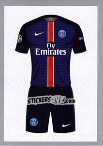 Sticker Home Kit - UEFA Champions League 2015-2016 n. 5 - Topps