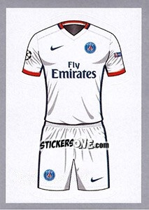 Sticker Away Kit - UEFA Champions League 2015-2016 n. 6 - Topps