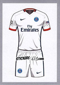 Sticker Away Kit - UEFA Champions League 2015-2016 - Topps