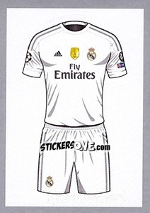 Sticker Home Kit - UEFA Champions League 2015-2016 n. 8 - Topps