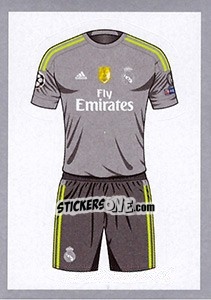 Sticker Away Kit - UEFA Champions League 2015-2016 n. 9 - Topps
