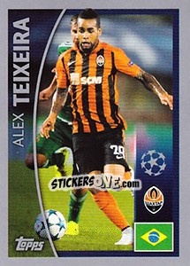 Sticker Alex Teixeira - UEFA Champions League 2015-2016 - Topps