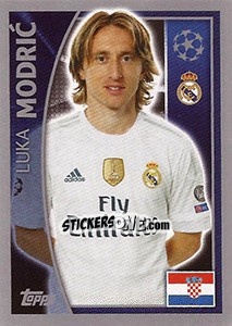Sticker Luka Modric - UEFA Champions League 2015-2016 n. 38 - Topps