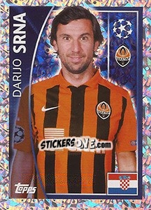 Sticker Darijo Srna - UEFA Champions League 2015-2016 n. 51 - Topps