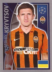 Sticker Serhiy Kryvtsov - UEFA Champions League 2015-2016 n. 53 - Topps