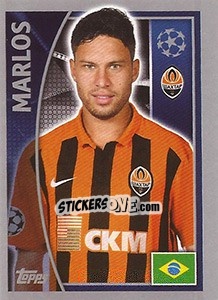 Sticker Marlos - UEFA Champions League 2015-2016 n. 56 - Topps