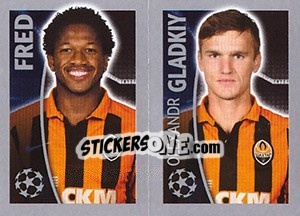 Sticker Fred / Olexandr Gladkiy - UEFA Champions League 2015-2016 n. 61 - Topps