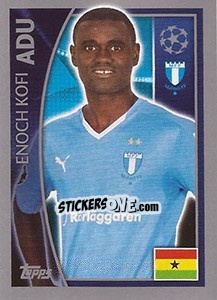 Sticker Enoch Kofi Adu - UEFA Champions League 2015-2016 n. 69 - Topps