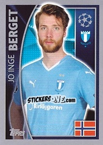 Cromo Jo Inge Berget - UEFA Champions League 2015-2016 n. 72 - Topps