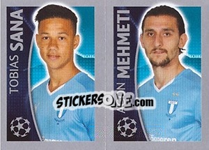 Cromo Tobias Sana / Agon Mehmeti - UEFA Champions League 2015-2016 n. 76 - Topps