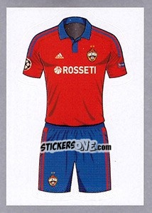 Sticker Home Kit - UEFA Champions League 2015-2016 - Topps