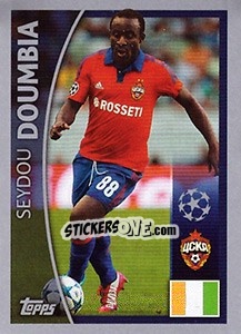 Sticker Seydou Doumbia - UEFA Champions League 2015-2016 n. 85 - Topps