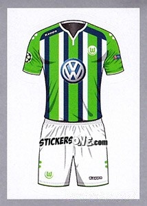Sticker Away Kit - UEFA Champions League 2015-2016 n. 87 - Topps