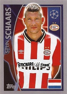 Sticker Stijn Schaars - UEFA Champions League 2015-2016 n. 95 - Topps