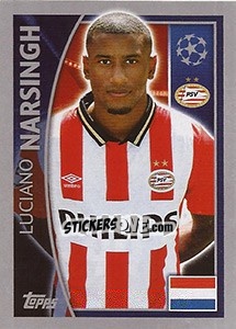 Sticker Luciano Narsingh - UEFA Champions League 2015-2016 n. 99 - Topps