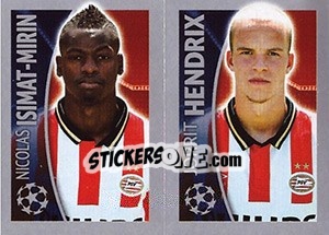 Sticker Nicolas Isimat-Mirin / Jorrit Hendrix - UEFA Champions League 2015-2016 n. 102 - Topps