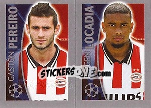 Sticker Gastón Pereiro / Jürgen Locadia - UEFA Champions League 2015-2016 n. 103 - Topps