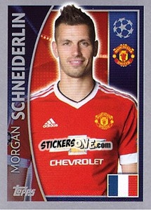 Cromo Morgan Schneiderlin - UEFA Champions League 2015-2016 - Topps