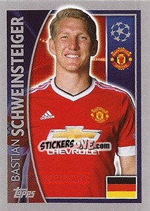 Figurina Bastian Schweinsteiger - UEFA Champions League 2015-2016 - Topps