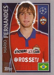 Sticker Mário Fernandes - UEFA Champions League 2015-2016 - Topps