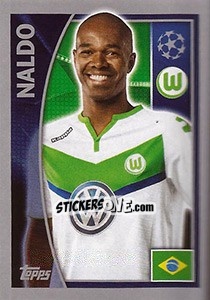 Sticker Naldo - UEFA Champions League 2015-2016 n. 137 - Topps