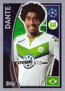 Sticker Dante - UEFA Champions League 2015-2016 - Topps