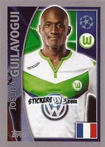 Sticker Josuha Guilavogui - UEFA Champions League 2015-2016 n. 141 - Topps