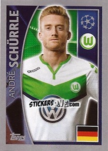 Sticker André Schürrle - UEFA Champions League 2015-2016 n. 143 - Topps