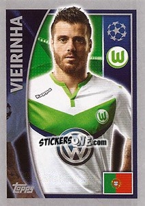 Sticker Vieirinha - UEFA Champions League 2015-2016 n. 144 - Topps
