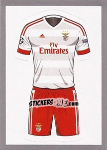 Sticker Away Kit - UEFA Champions League 2015-2016 n. 150 - Topps