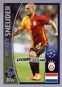 Cromo Wesley Sneijder