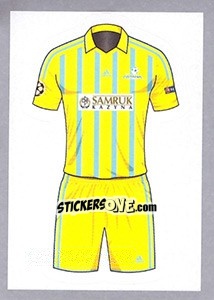 Sticker Home Kit - UEFA Champions League 2015-2016 n. 158 - Topps