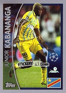 Sticker Junior Kabananga - UEFA Champions League 2015-2016 n. 160 - Topps