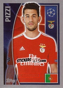 Figurina Pizzi - UEFA Champions League 2015-2016 - Topps