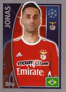 Cromo Jonas - UEFA Champions League 2015-2016 n. 171 - Topps
