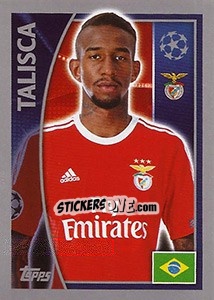 Sticker Talisca - UEFA Champions League 2015-2016 n. 173 - Topps