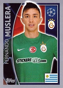 Sticker Fernando Muslera - UEFA Champions League 2015-2016 - Topps