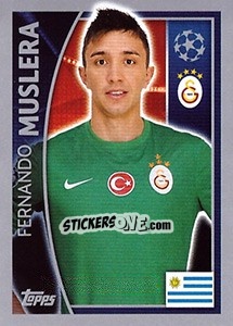 Sticker Fernando Muslera - UEFA Champions League 2015-2016 n. 192 - Topps