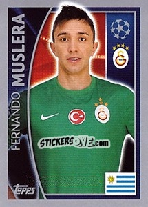 Figurina Fernando Muslera - UEFA Champions League 2015-2016 - Topps