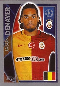 Sticker Jason Denayer - UEFA Champions League 2015-2016 n. 194 - Topps