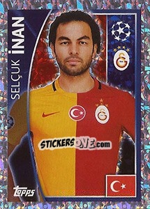 Sticker Selçuk Inan - UEFA Champions League 2015-2016 - Topps