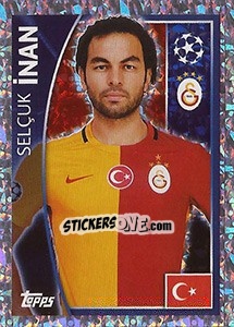 Sticker Selçuk Inan - UEFA Champions League 2015-2016 n. 200 - Topps