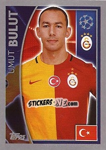 Sticker Umut Bulut - UEFA Champions League 2015-2016 n. 202 - Topps